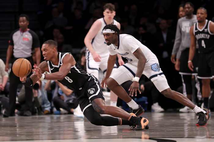 Brooklyn Nets guard Lonnie Walker IV